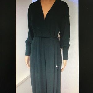 Zara Deep Emerald Green Jumpsuit